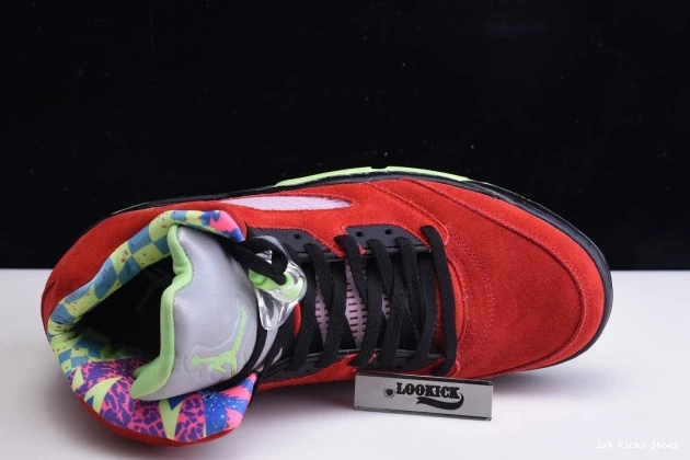 1st Kicks Shoes The Jordan Retro 5 CZ5725-700 What 0802